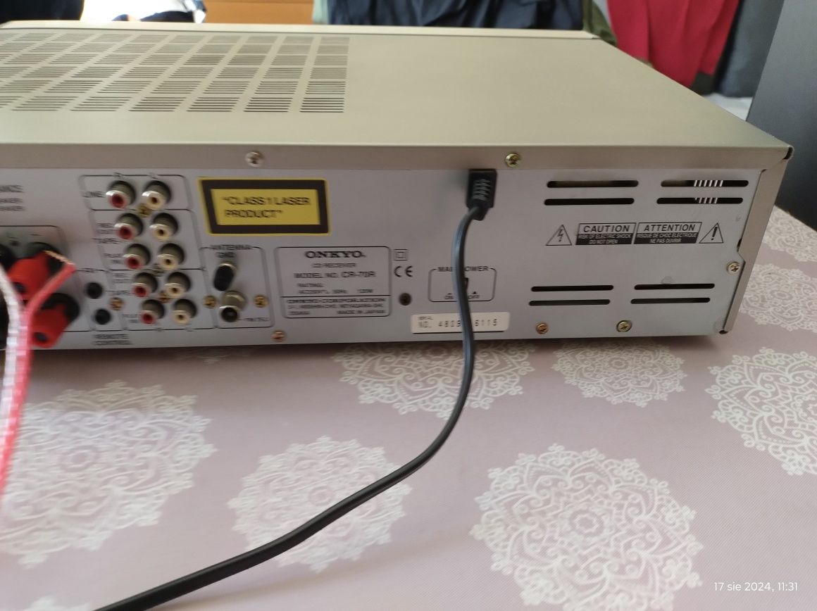 Onkyo  CR-70 R Amplituner z CD