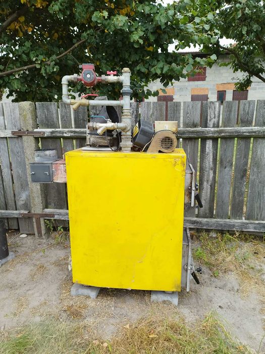 Piec na drewno uzbrojony