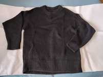 Sweter damski czarny, ecru polar Bluza dresowa sweter b. Duuuży 6XXL
