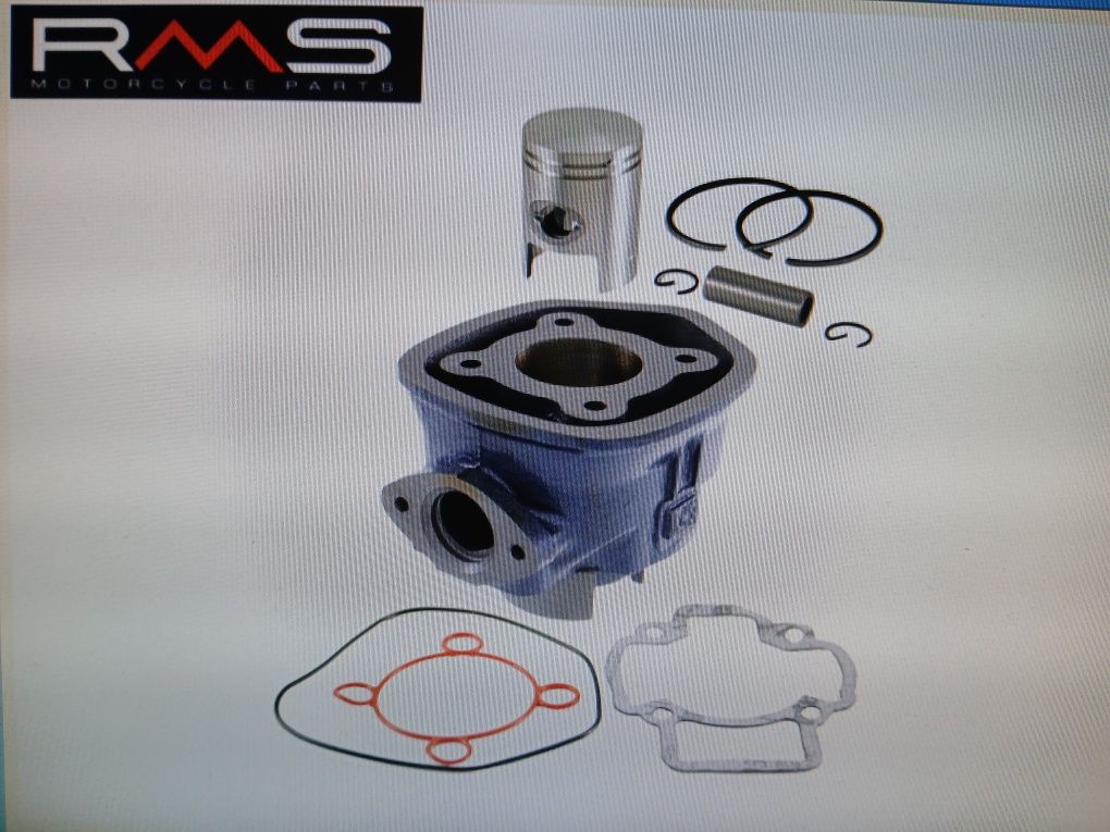 Cylinder Aprilia Derbi Gilera Piaggio 50 LC RMS