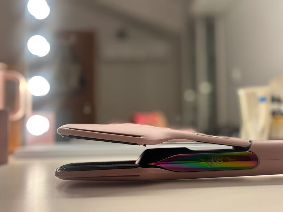 GHD duet Style 2 em 1 Rosa nude com bolsa-como nova