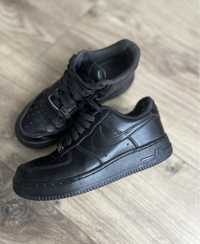 Кроссовки Nike Air Force Black черные оригинал