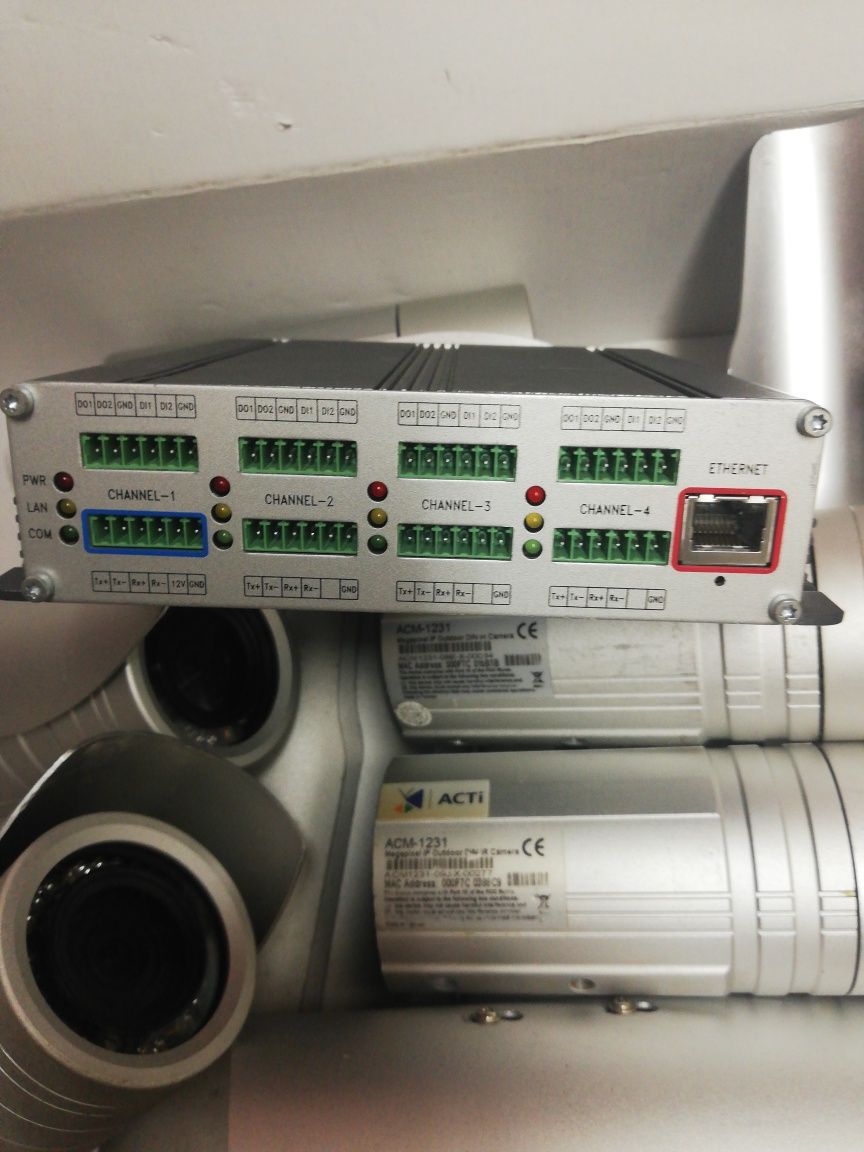 Cameras externas IP CCTV Acti