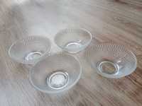 4 szt szklane kompotierki miseczki do lodów
