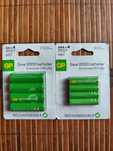 4x Akumulatorki GP AAA 800mAh+4x Akumulatorki AA 2100mAh