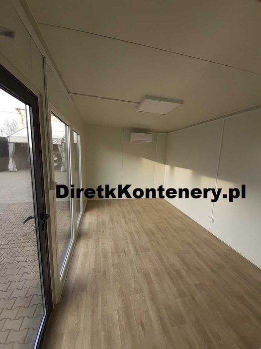Kontener Handlowy Sprzedażowy Biurowy 18m2 WYNAJEM