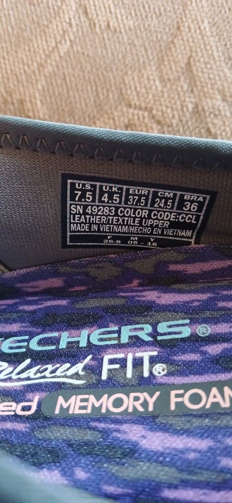 Мокасины Skechers женские