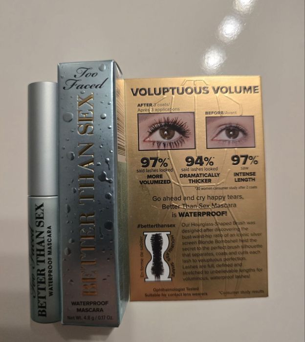 tusz do rzes too faced wodoodporny