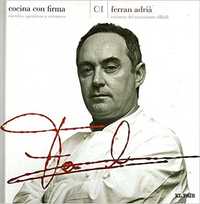 cocina con firma ferran adria ksiazka kucharska w jez. orygin, autora