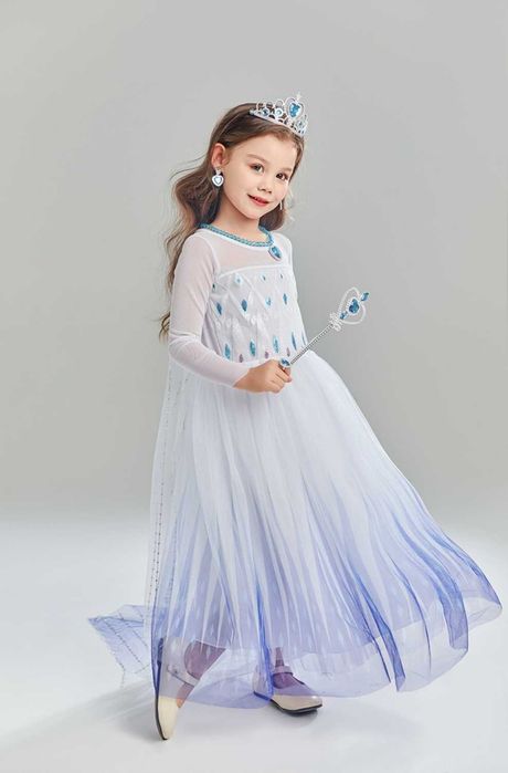 Святкова карнавальна дитяча сукня Ельза frozen холодное сердце фрозен
