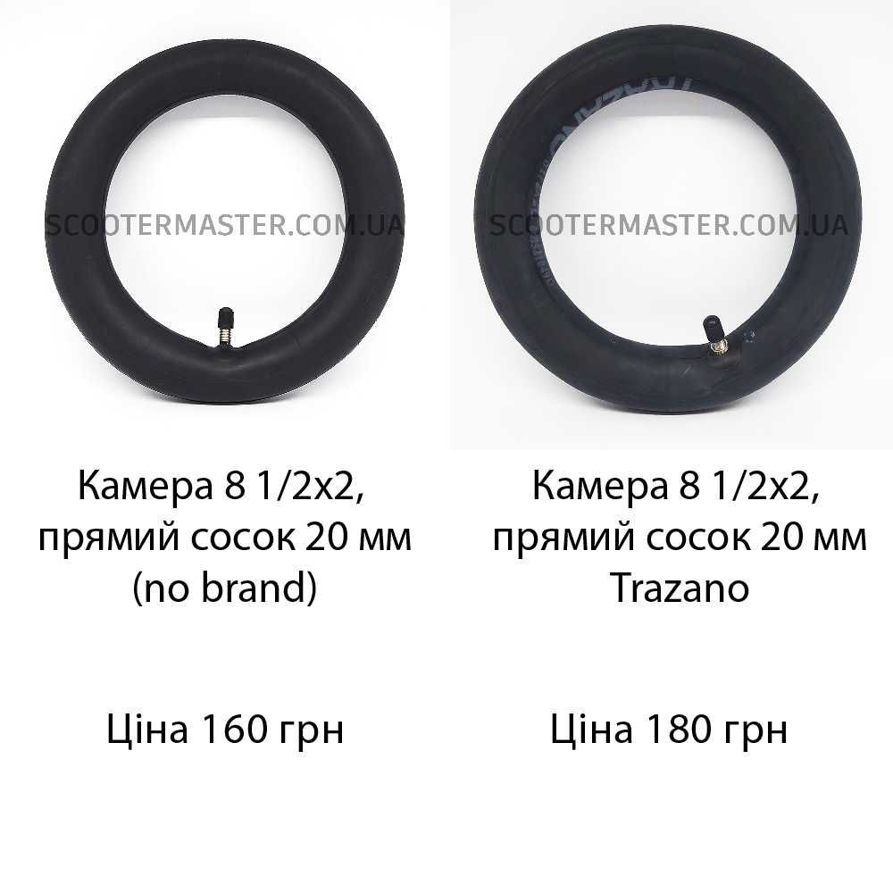 Камери шини на електросамокат гума резина покрышки