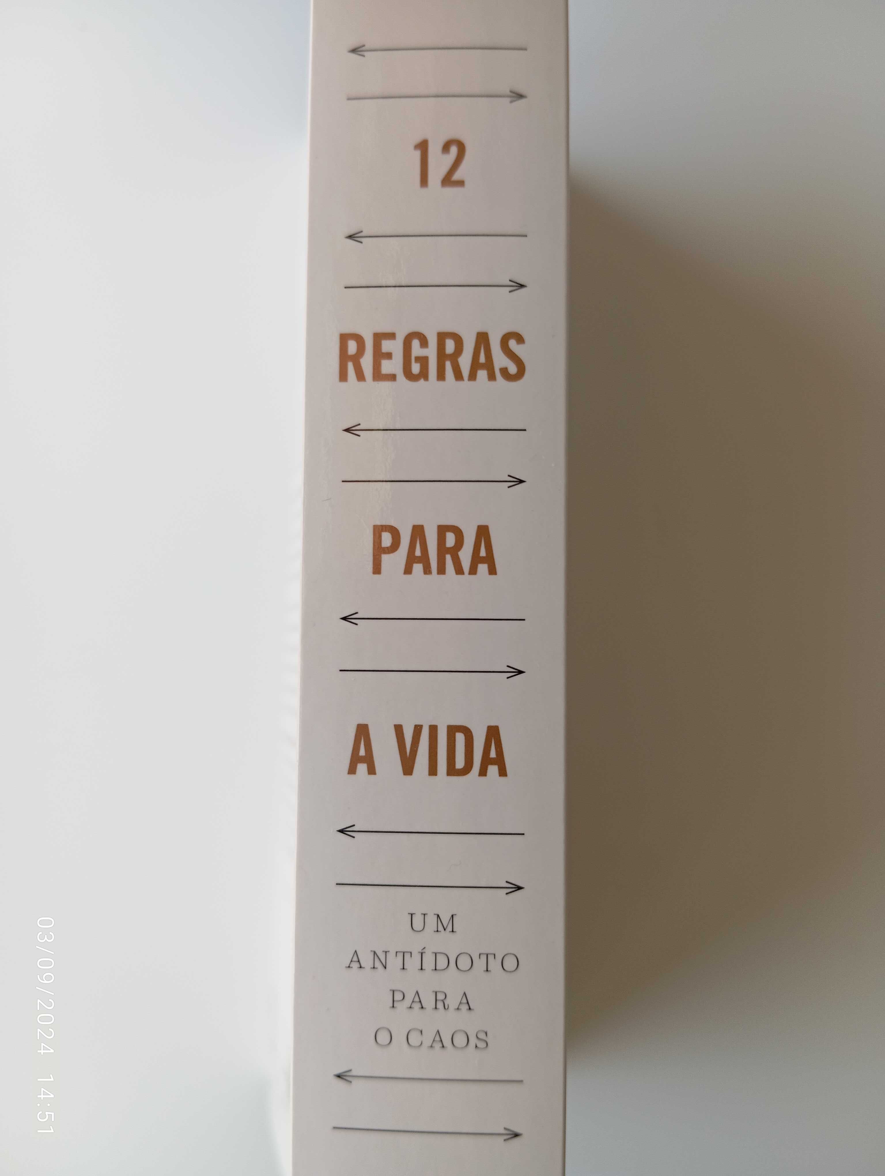 Livro "12 Regras para a Vida" (Jordan Peterson)