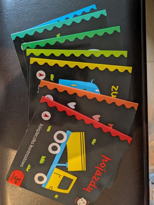 Zestaw książeczek dla niemowląt