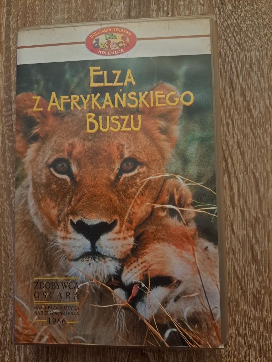 Elza Z Afrykańskiego Buszu-VirginiaMcKenna-VhsPolskiLektorMegaUnikat