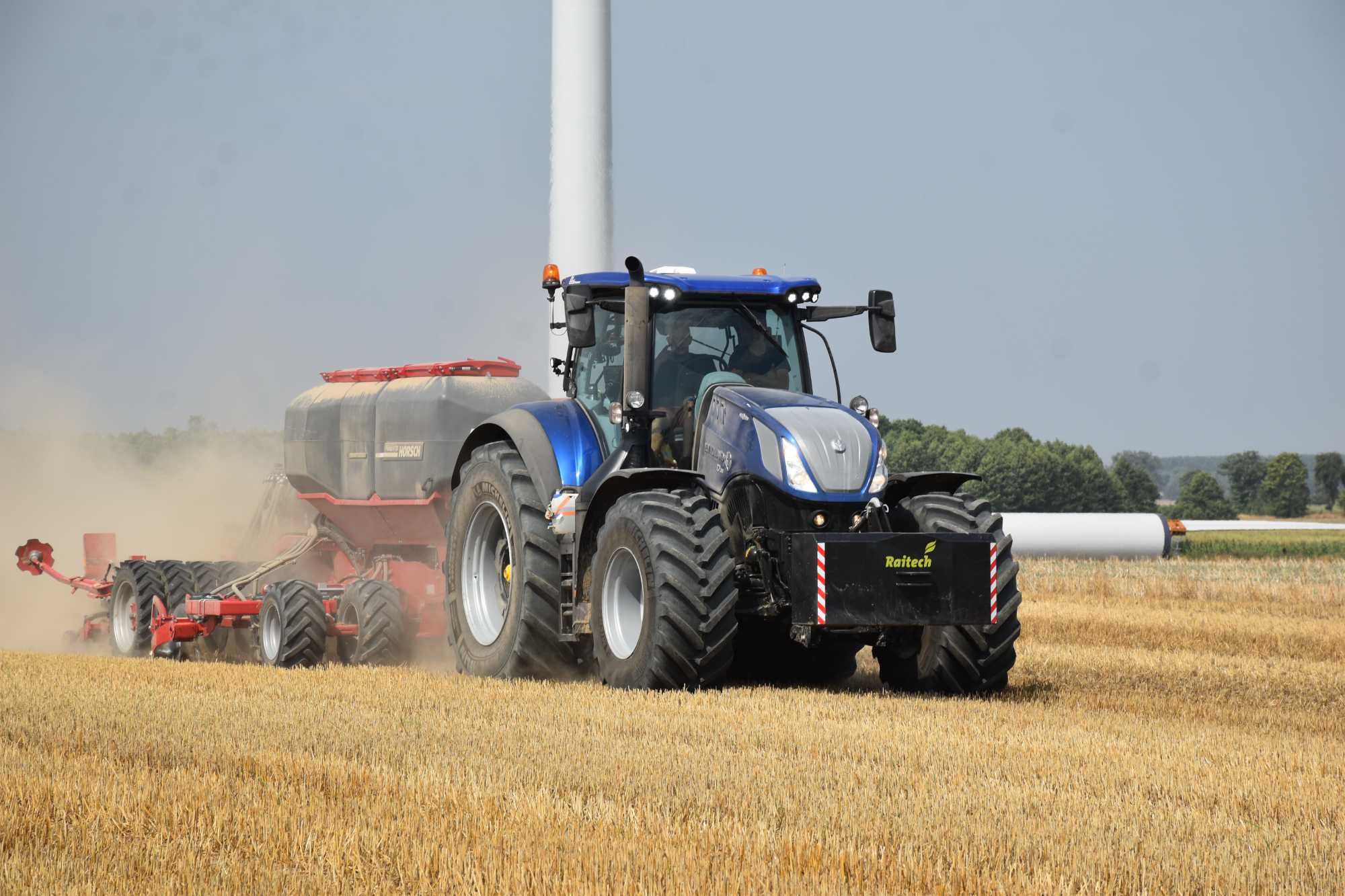 Kompleksowe usługi rolnicze siew punktowy Strip-Till uprawa bezorkowa