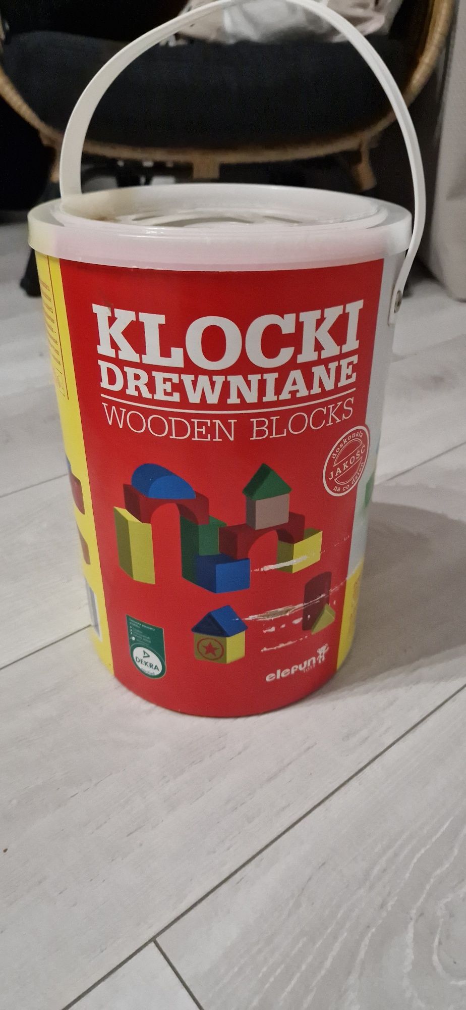 Klocki drewniane