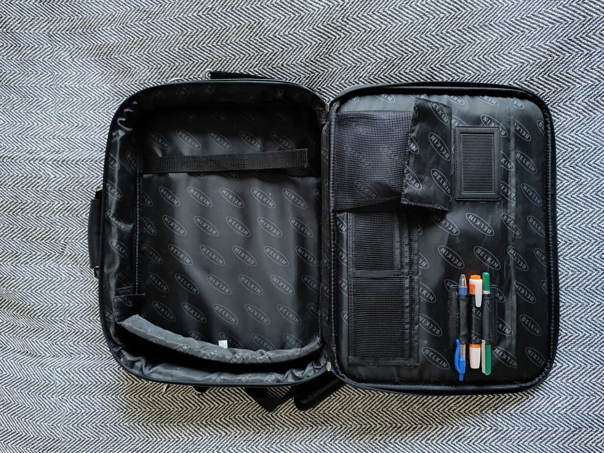 Skórzana torba na laptopa Belkin
