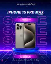 iPhone 15 Pro Max - Novos - Loja