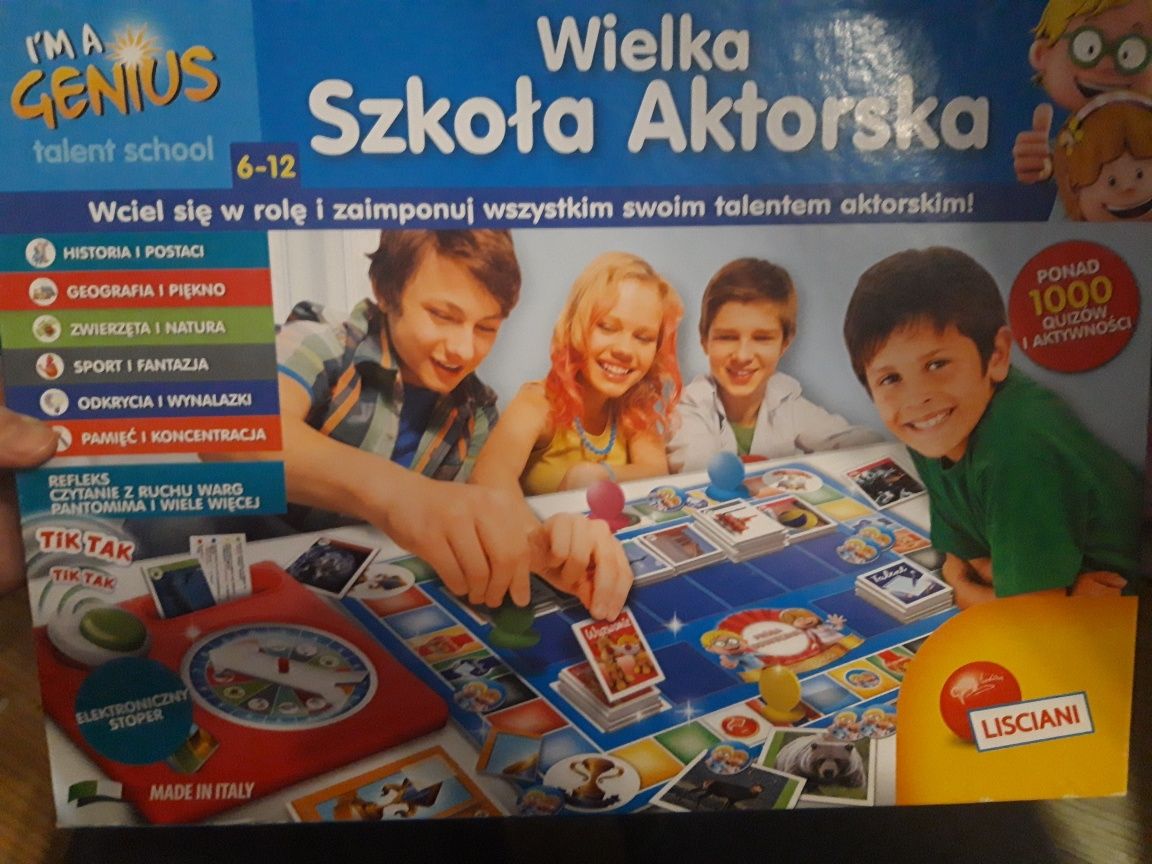 Lisciani Giochi Mały Geniusz Wielka Szkoła Aktorska