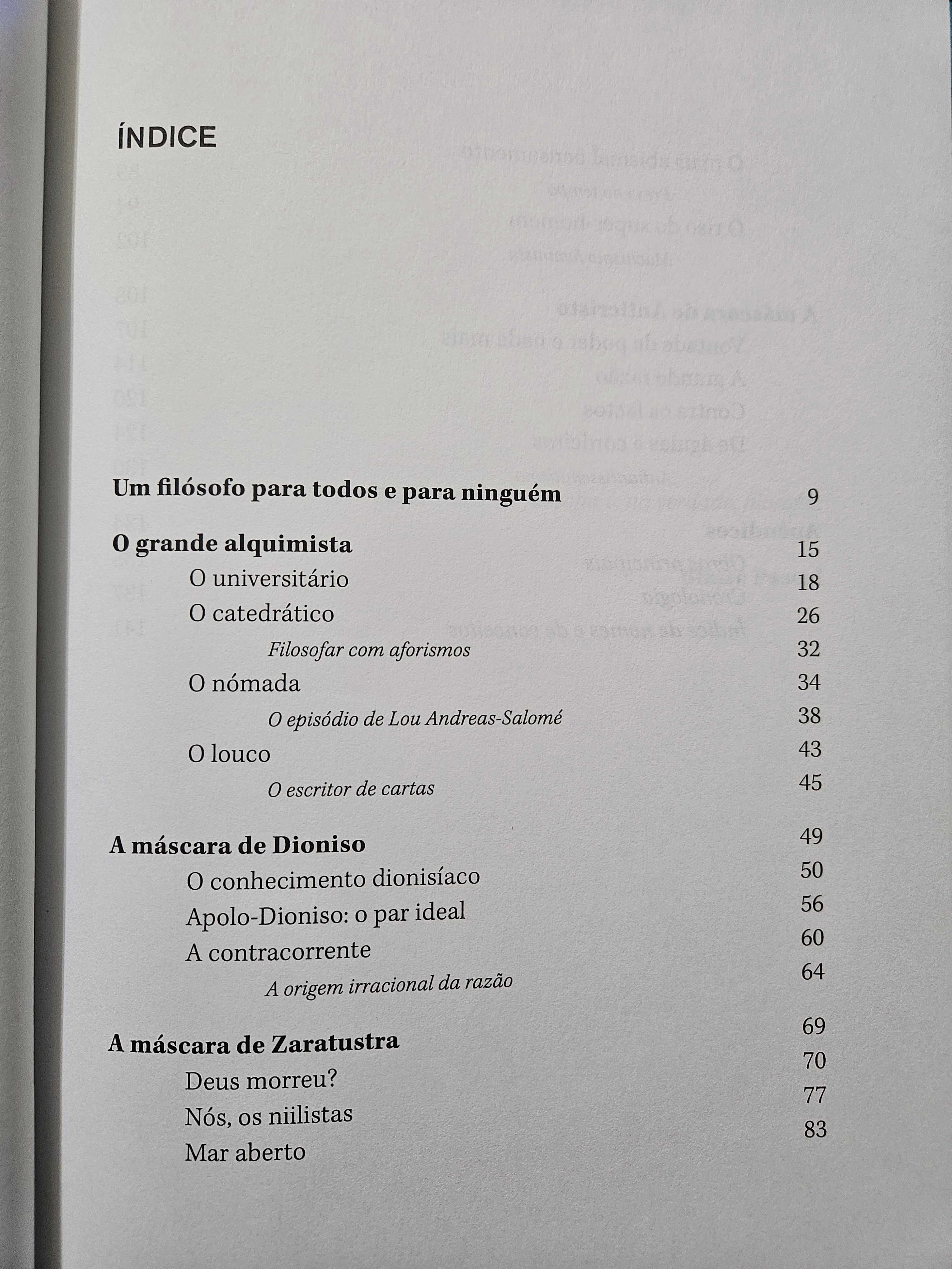 Livro Nietzsche - O super-homem e a vontade de poder