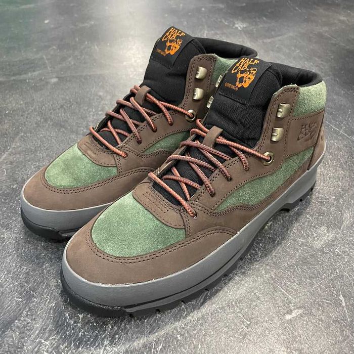 Vans x Timberland Half Cab Hiker Boots - Green/Brown