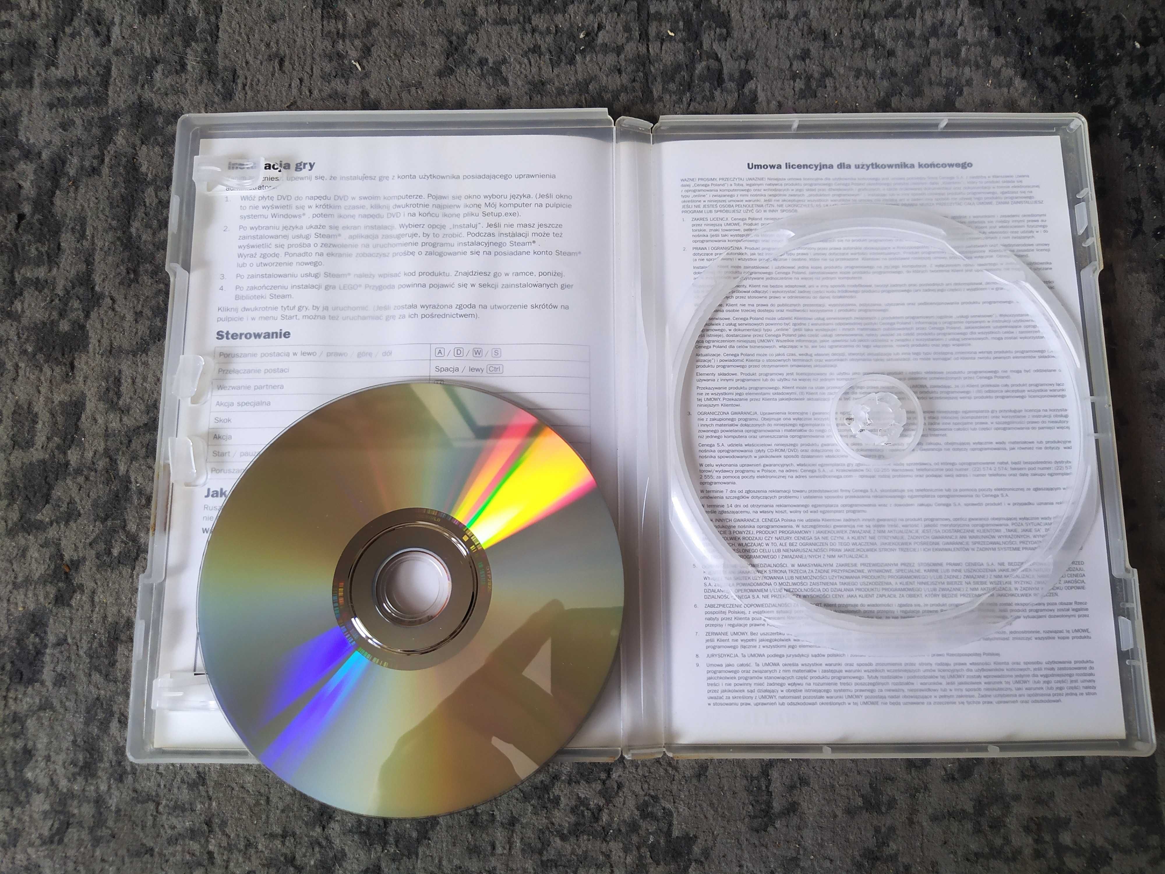 Lego Przygoda Gra Wideo PC DVD