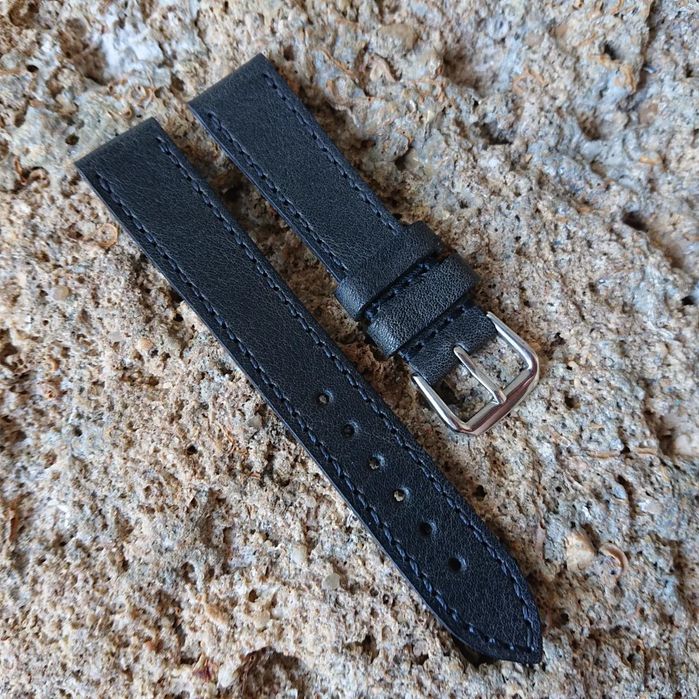 Pasek do zegarka 18 mm ręcznie robiony skóra naturalna handmade