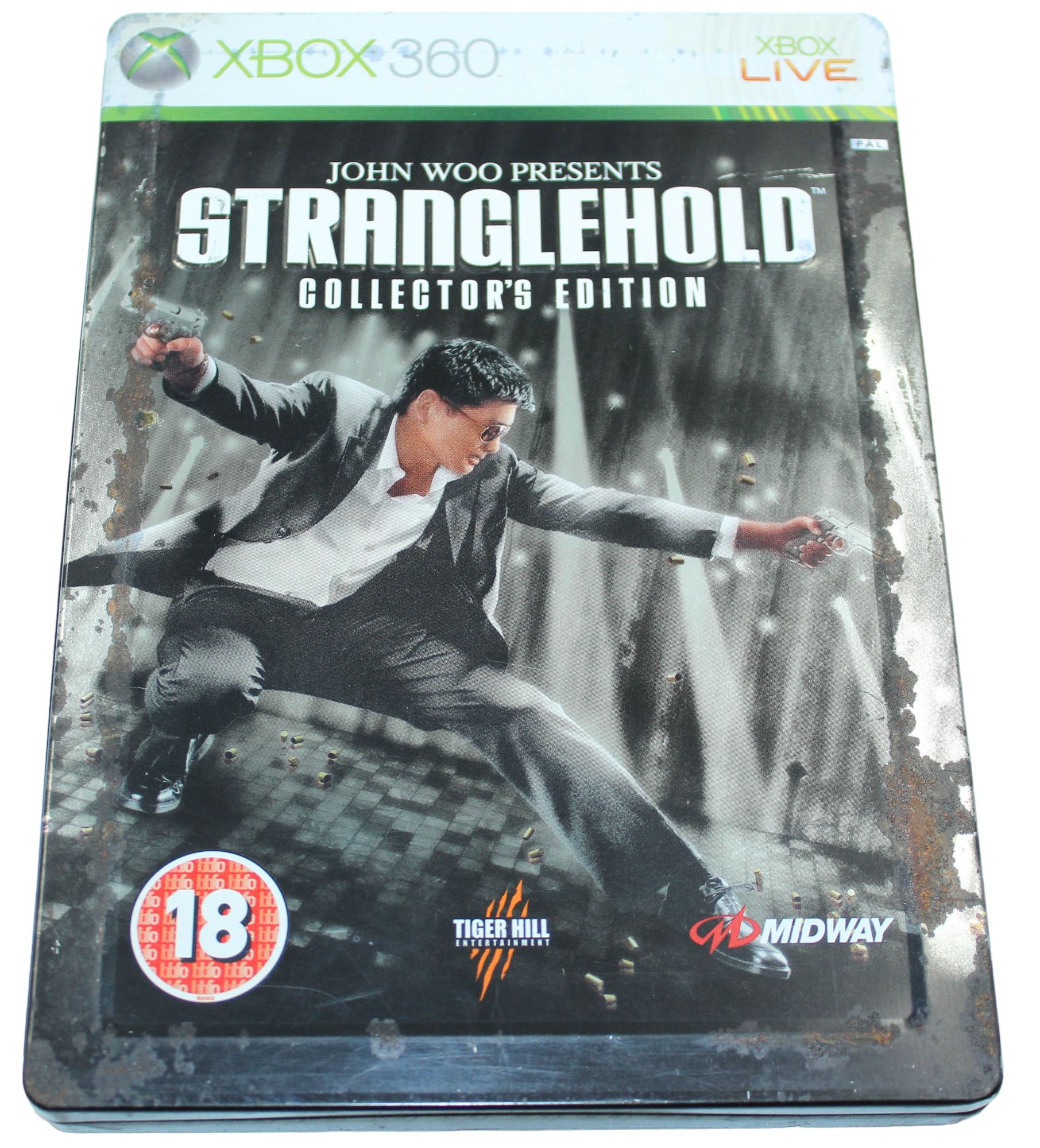 John Woo Presents Stranglehold Steelbook Xbox 360