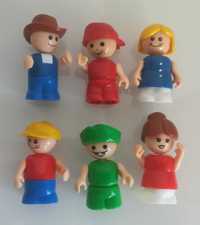 Playskool figurki ludziki jak Fisher Price LEGO Duplo i Playmobil