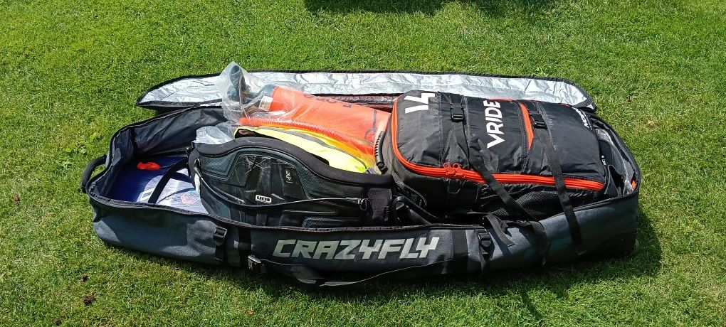 Kitesurfing latawiec Nobile Vride 14m + bar nobile + deska Nobile