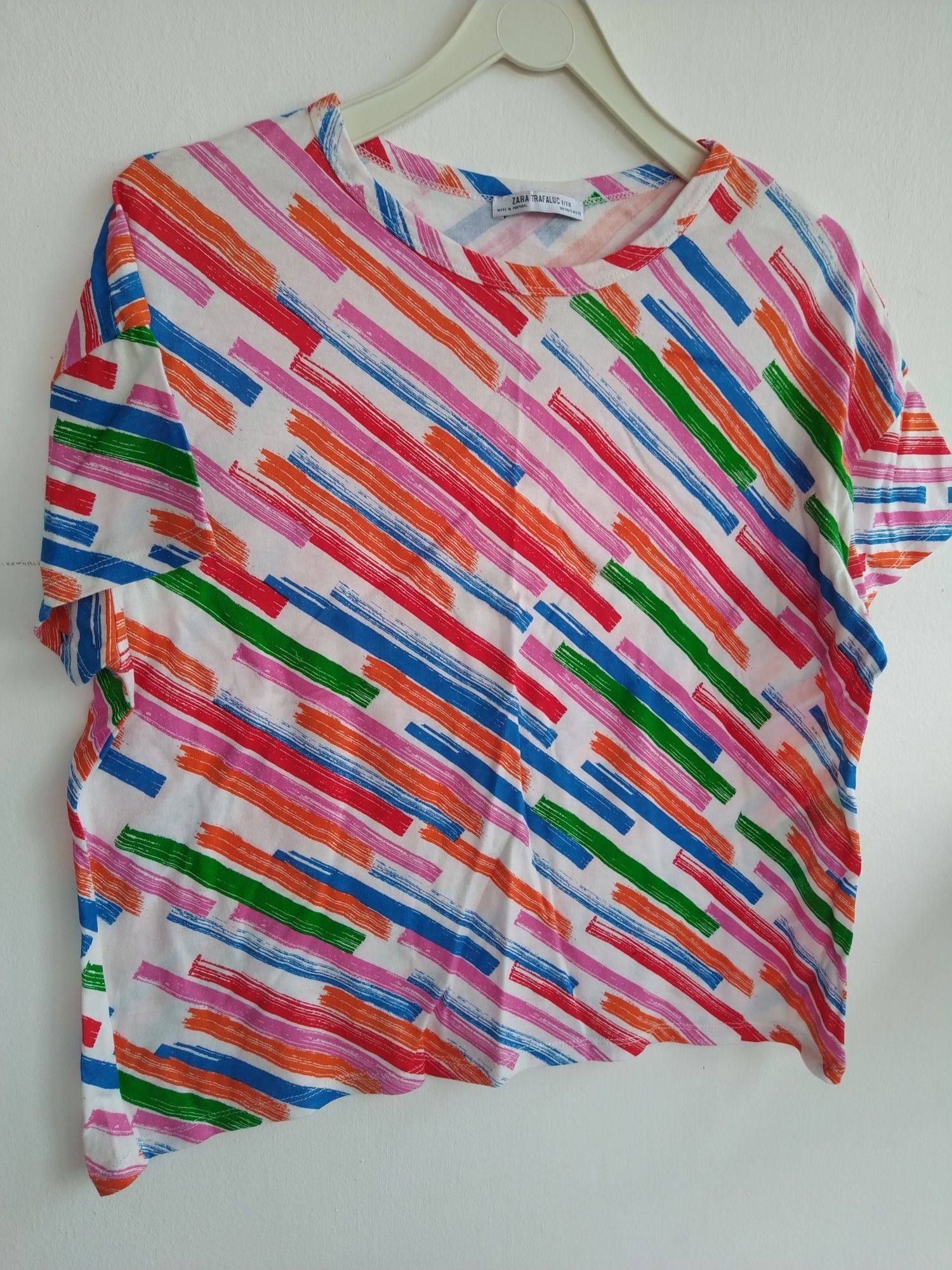 T-shirt às riscas - Zara Trafaluc - Tamanho S