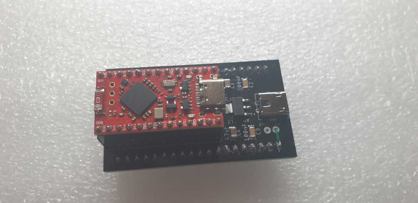 Meshtastic BM-NODE DIY adapter/konwerter nRF52840 do ESP32
