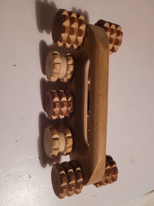 Masażery nowe drewniane – różne - 6 szt.