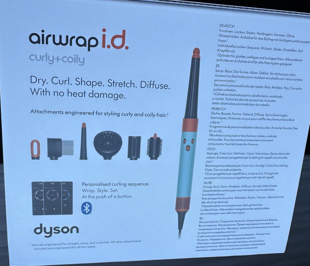 Suszarko-lokówka DYSON hs08 Airwrap I.D. Curly+Coily