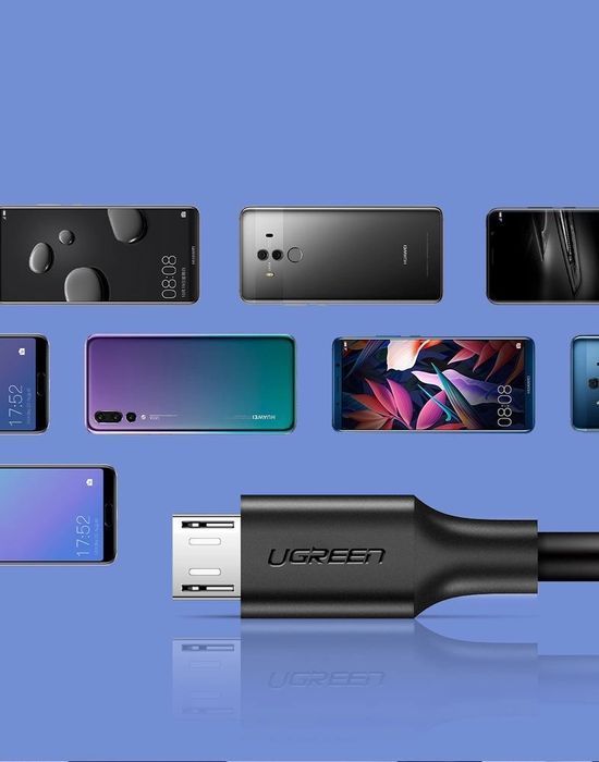 Ugreen kabel przewód USB - micro USB 2A 1m czarny