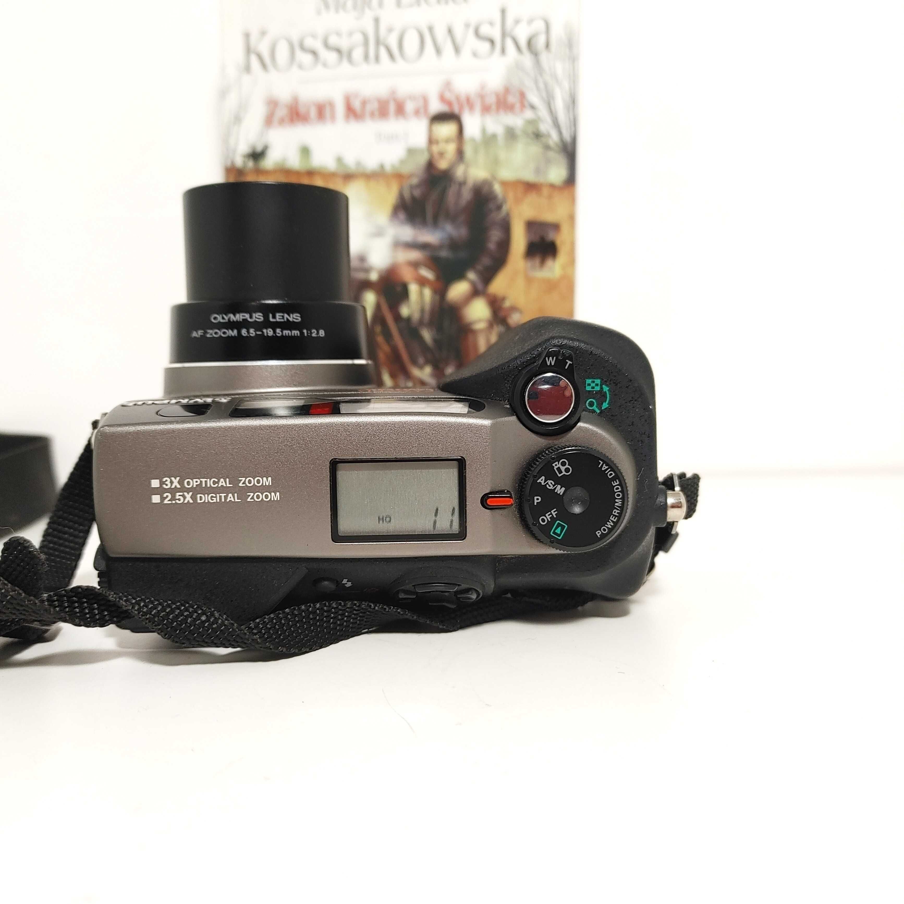 Prawdziwe RETRO Olympus C3000 ZOOM fotograficzny aparat cyfrowy 3,3 MP