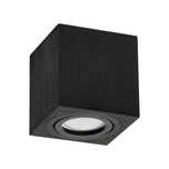 Lampa natynkowa regulowana OH37 GU10 kwadratowa czarna Kobi