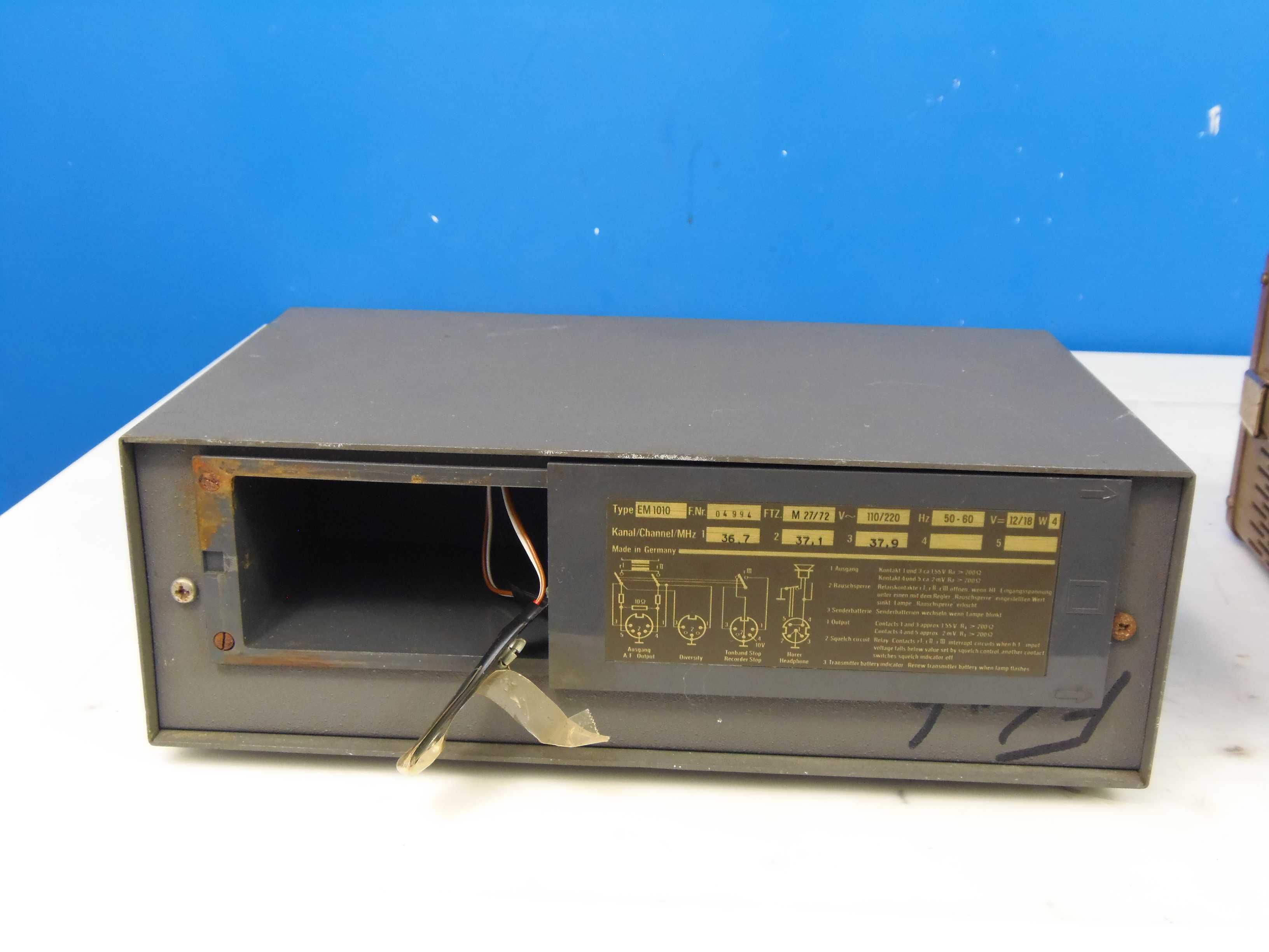 Sennheiser mikroport em 1010 Grundig cn830