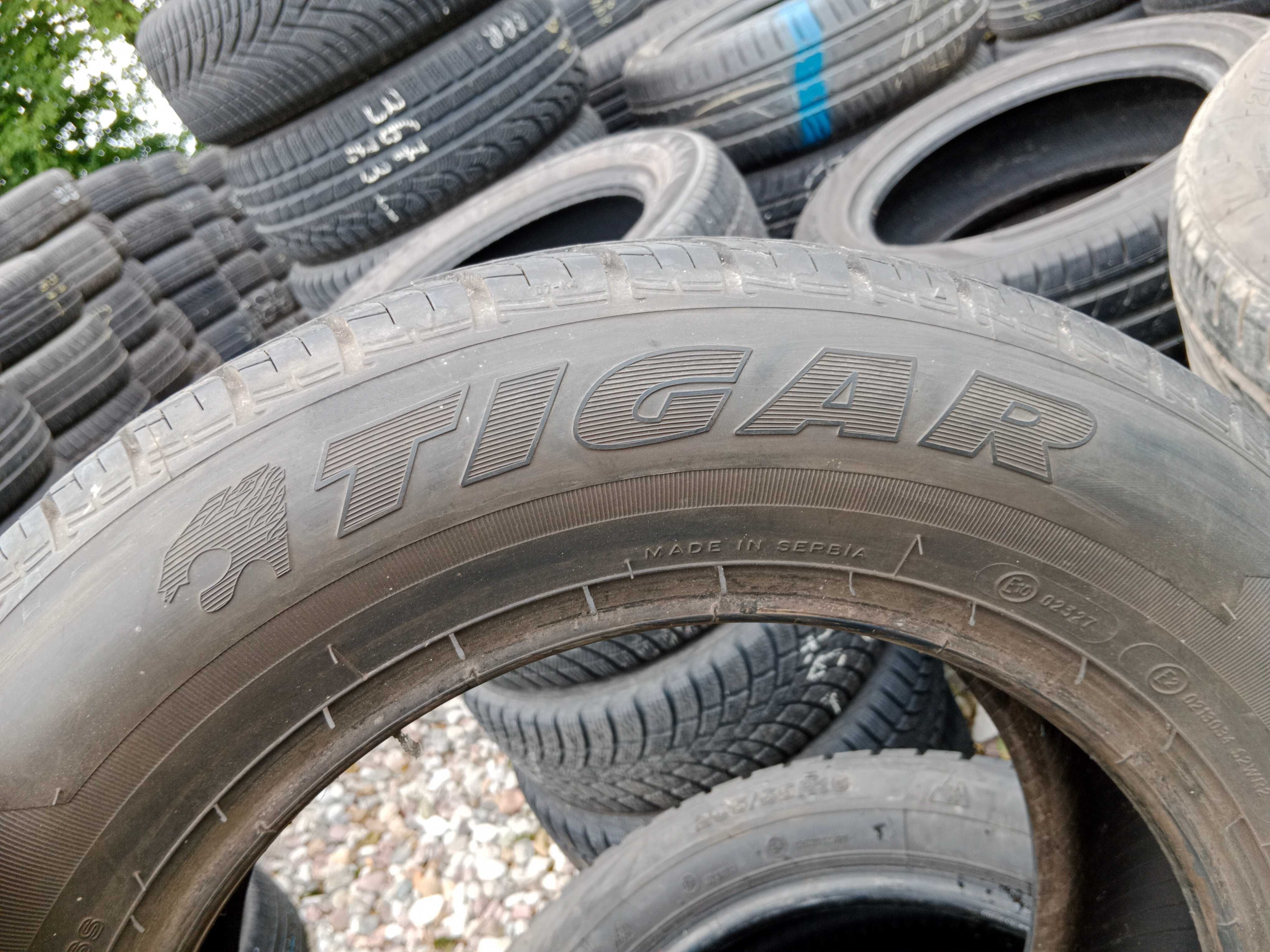 Opona używana letnia 195/65R15 Tigar Sigura 1szt.