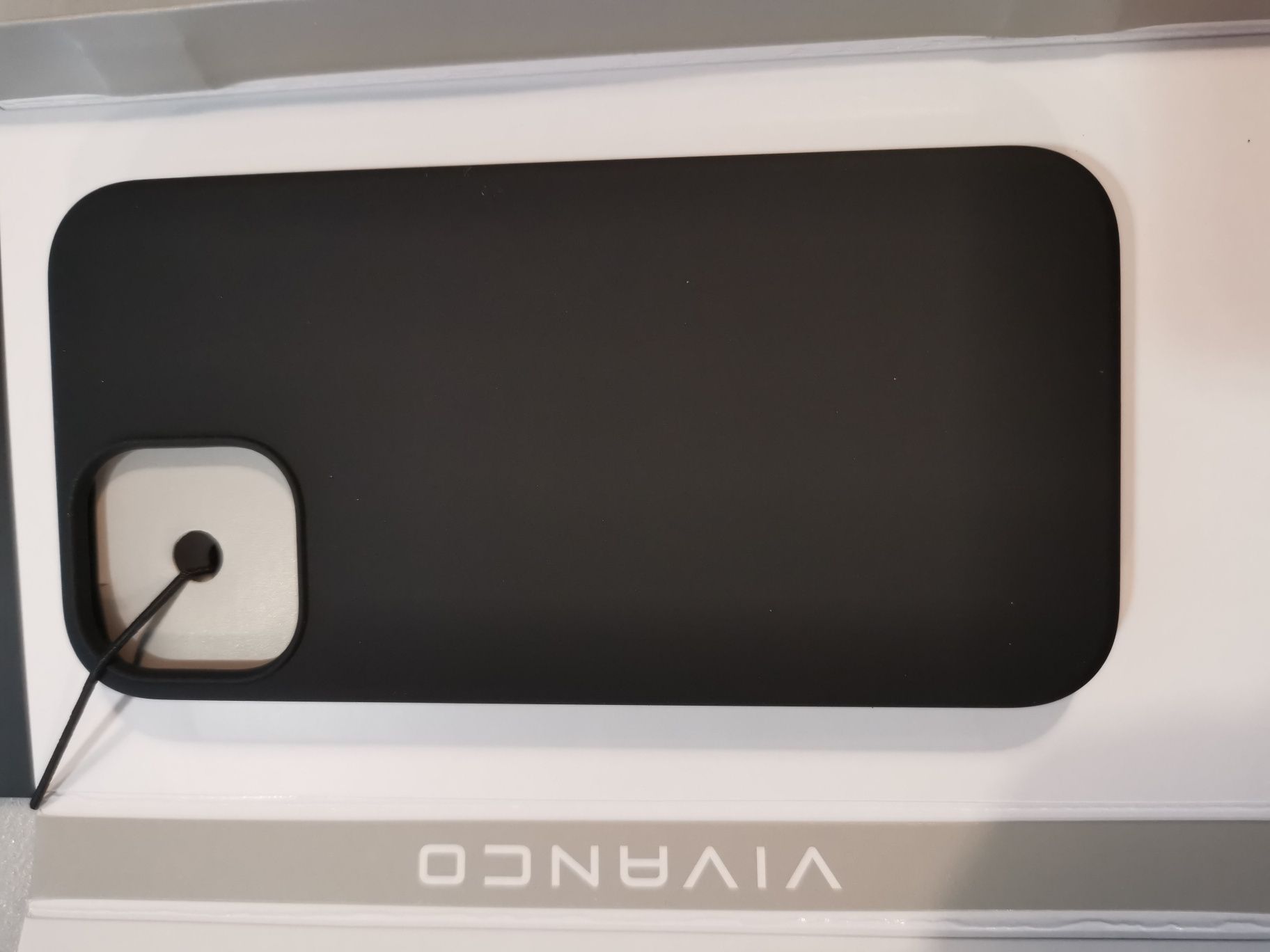 Etui silikonowe plecki case nakładka do Apple Iphone 12 mini Czarne