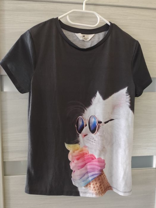 T-shirt H&M kot 158/164