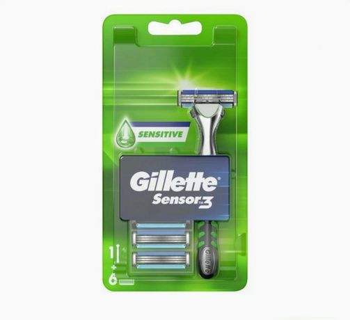 Gillette Sensor 3 Sensitive 1+6