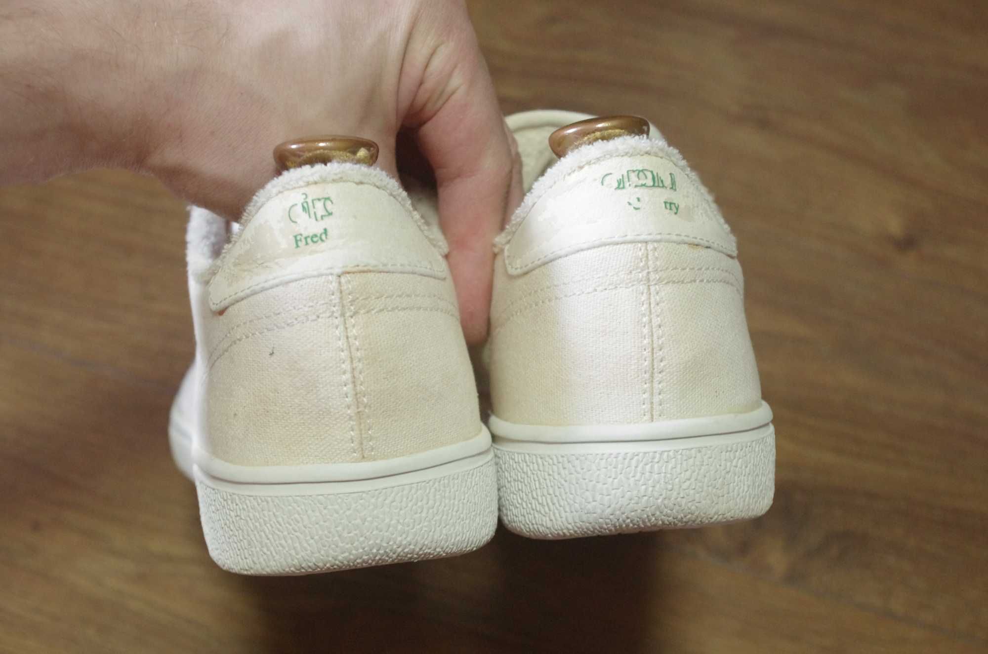 Кеды Fred Perry оригінал 45 розмір тканина літо ідеальний стан