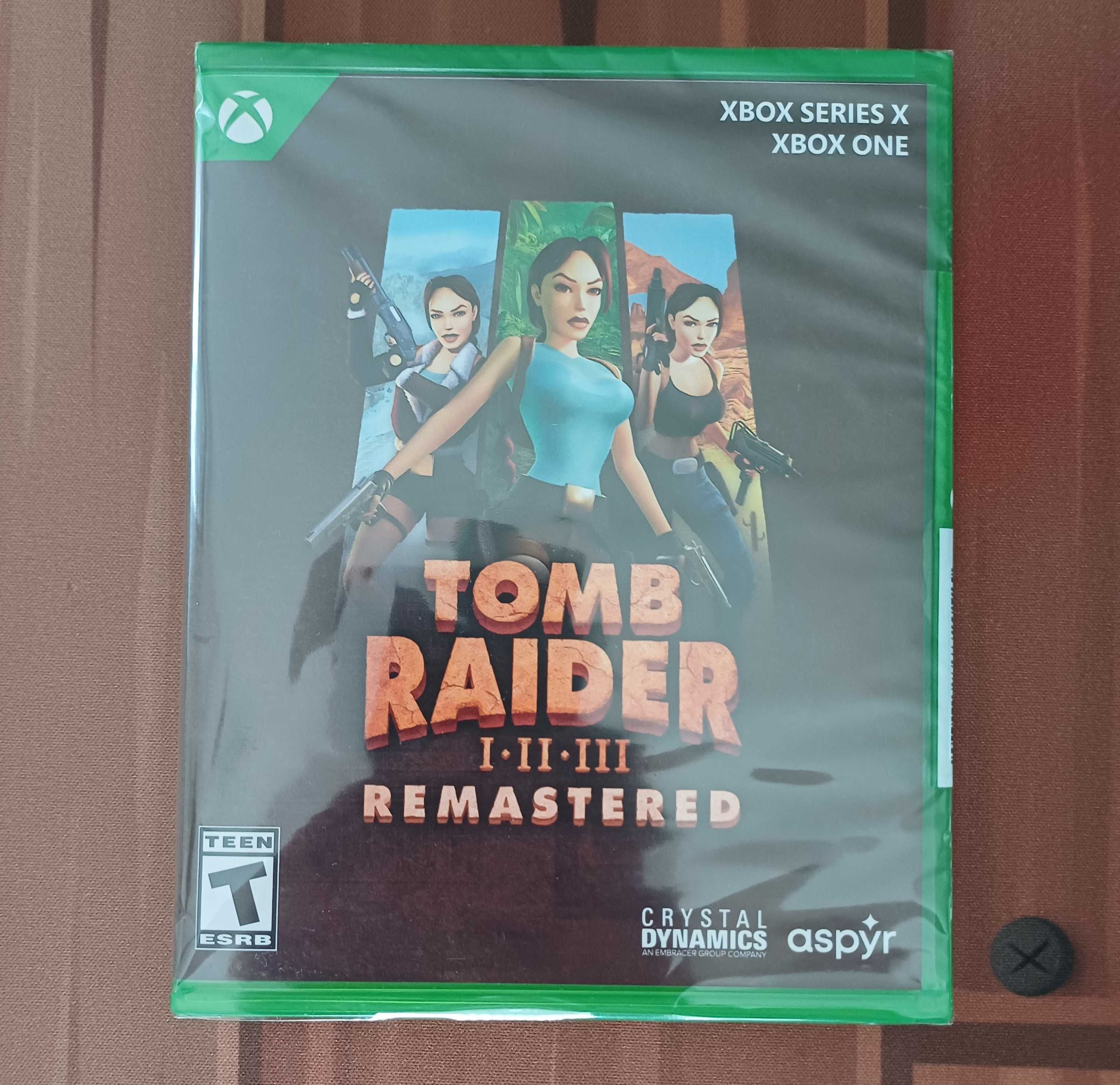 Lara Croft Tomb Raider Remastered 1 + 2 + 3 Xbox Series X / Xbox One