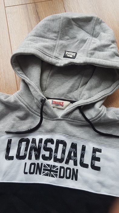 Lonsdale Penbryn Bluza z kapturem   damska kangurka Sleeve ciepła XXL