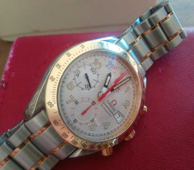 Zegarek Omega Speedmaster Automatic 3313.33 Chronograph Bi Color Gold