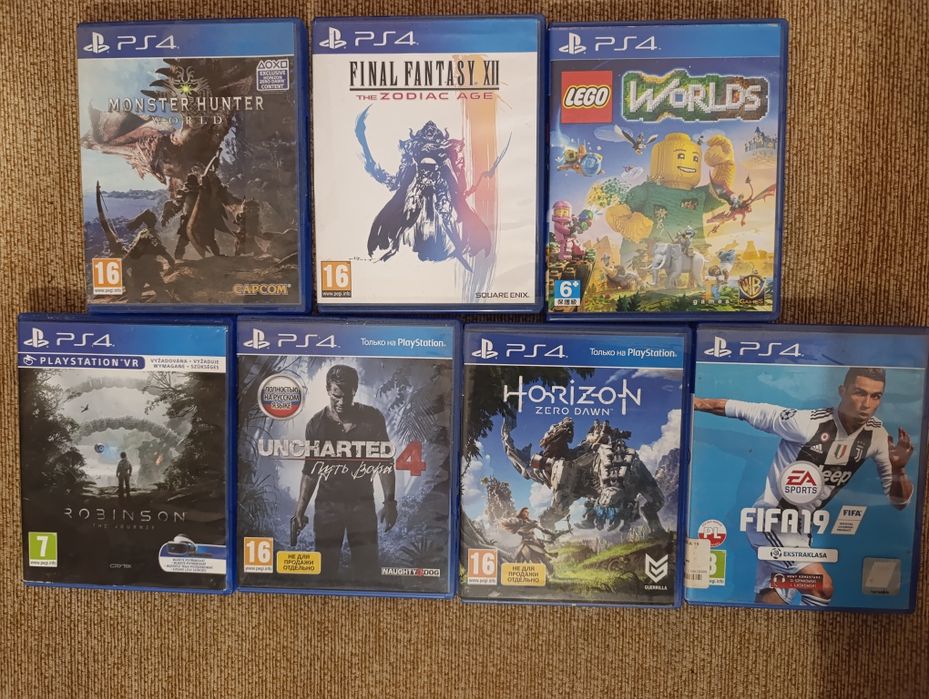 Диски  для   ps4