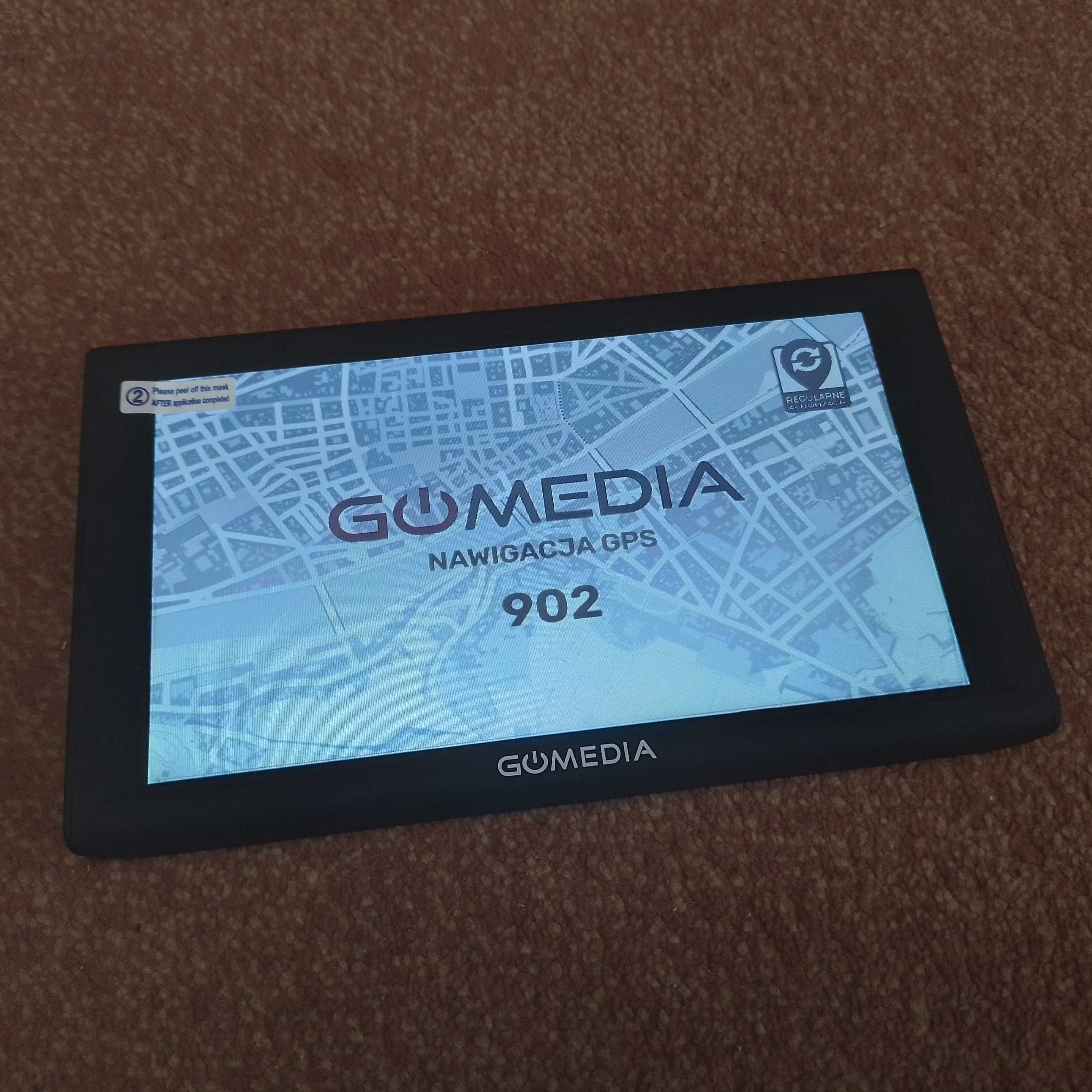 Nawigacja, gps, urzadzenie multimedialne GOMEDIA GPS902 ekran 9"