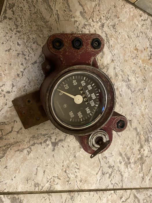 Редкая приборка спидометр чезета cezeta 350 ява замок зажигания