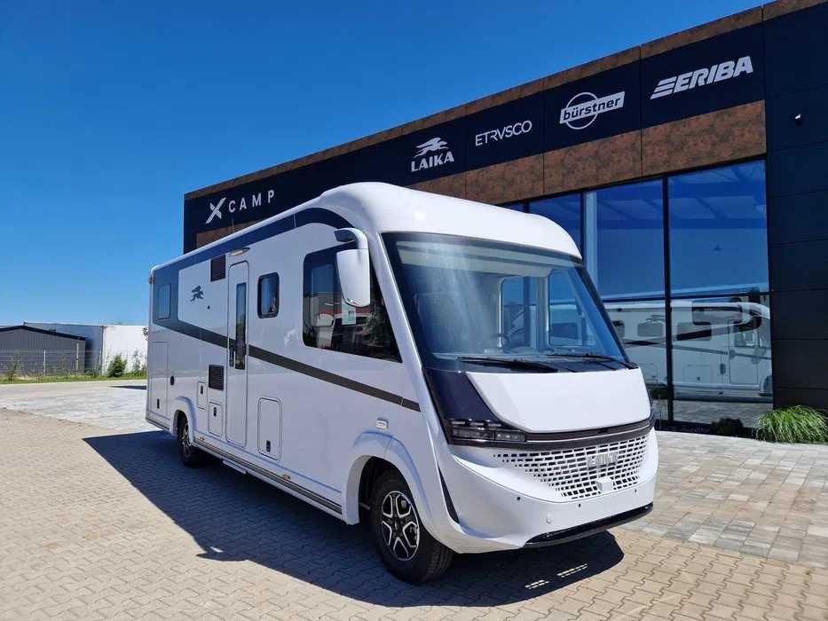 JEDYNY W POLSCE Kamper Integra Laika KREOS H5109  XCAMP Adria Hymer